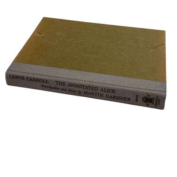 The Annotated Alice Lewis Carroll Martin Gardner Bramhall House Vintage Book - Picture 1 of 8
